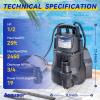imageAcquaer 13 HP Sump Pump 3040 GPH Submersible CleanDirty Water Pump with Automatic Float Switch and 10ft Power Cord Sub Pump for Basement Pool Pond Drain Flooded Cellar Aquarium and IrrigationAUTO 12 HP 2450GPH