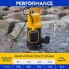 imageAcquaer 1HP Submersible Sump Pump 4948GPH Drain Pump with Automatic Float Switch Remove CleanDirty Water for Basement Hot Tub Pool Garden Pond
