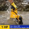 imageAcquaer 1HP Submersible Sump Pump 4948GPH Drain Pump with Automatic Float Switch Remove CleanDirty Water for Basement Hot Tub Pool Garden Pond