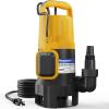imageAcquaer 1HP Submersible Sump Pump 4948GPH Drain Pump with Automatic Float Switch Remove CleanDirty Water for Basement Hot Tub Pool Garden Pond