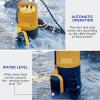 imageAcquaer 12HP Submersible Utility Pump 3030GPH Stainless Steel Sump Pump Water Removal for Basement Hot Tub Pool Cover Draining 30ft Cord12HP 2906GPH Float Switch