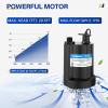 imageAcquaer Submersible Water Pump 16 HP Sump Pump Thermoplastic Utility Pump Small Electric Water Pump 1750GPH Water Remove for Basement Hot Tubs Garden Pool Cover Draining with 10 ft Cord16HP 1750GPH Sump Pump